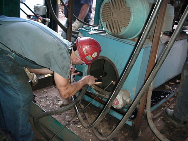 flushing system oil hydraulic cleaning changing vs drain reservoir step gpm consulting inc